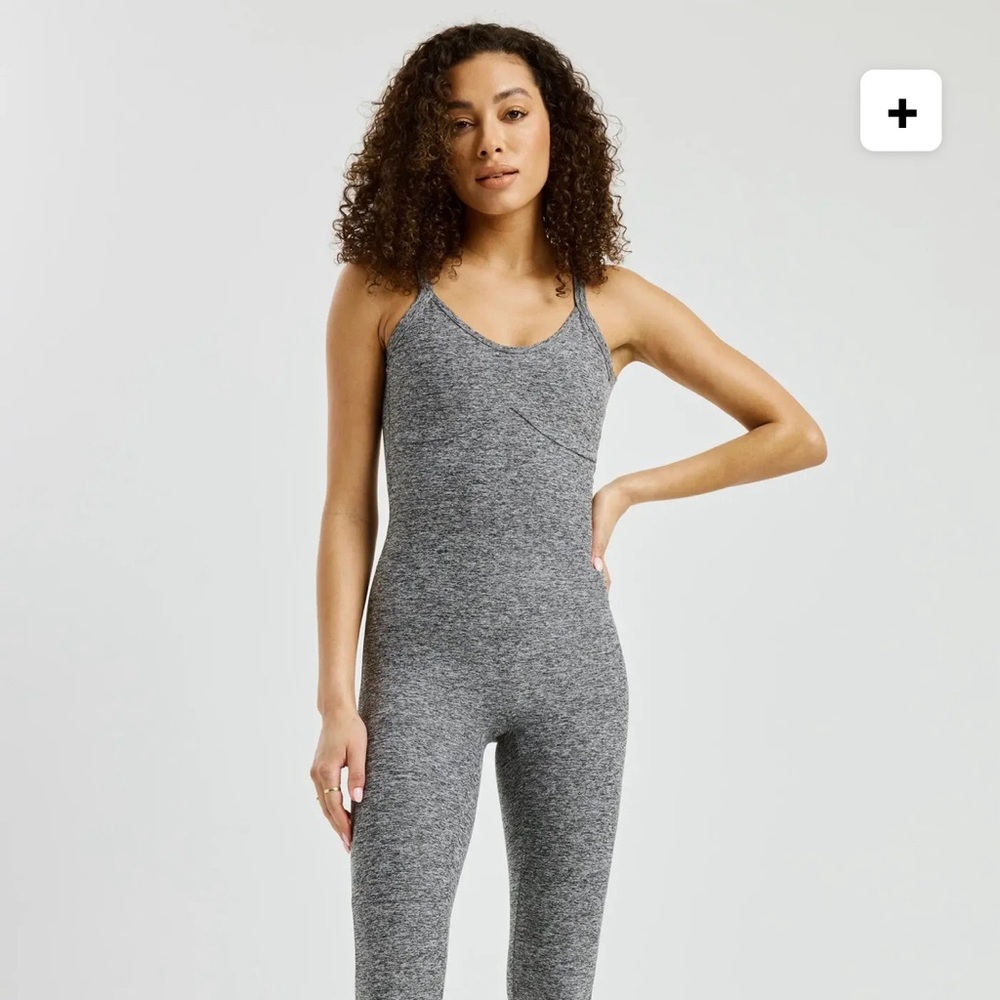 Year of Ours Jen Onesie - Heathered purple